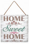 náhled Obrázek s nápisem Home sweet home GD DESIGN