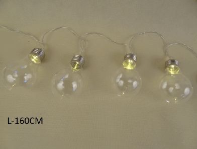 detail Světelný řetěz žárovky 8 led GD DESIGN