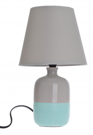 detail Šedo-modrá stolní lampa GD DESIGN