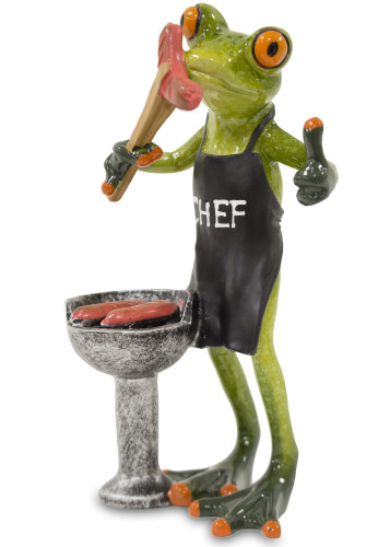 Figurka žabák kuchař