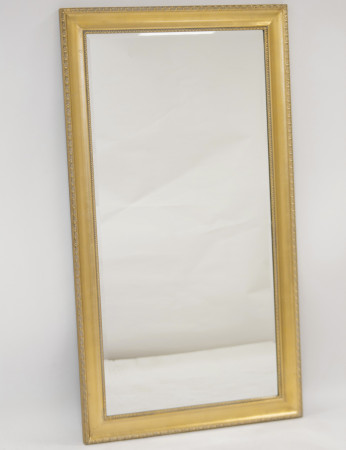 detail Dřevěné zrcadlo zlaté GD DESIGN