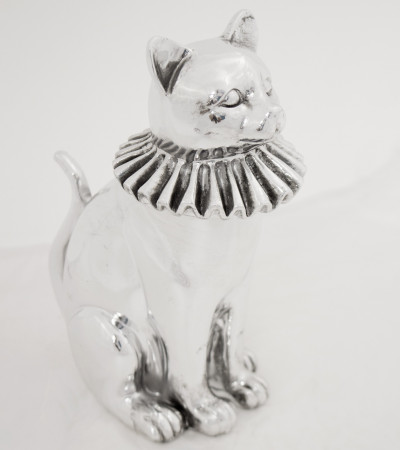 detail Stříbrná kočka GD DESIGN