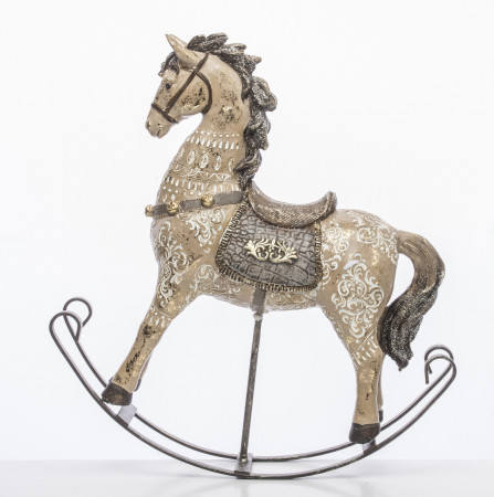 detail Dekorační figurka houpací kůň GD DESIGN
