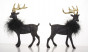 náhled Černý jelen se zlatým parožím 1 ks GD DESIGN