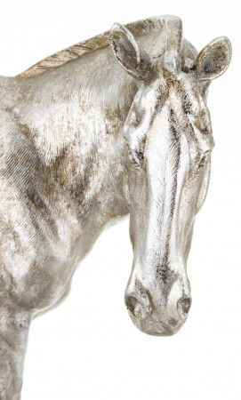 detail Soška kůň stříbrný GD DESIGN