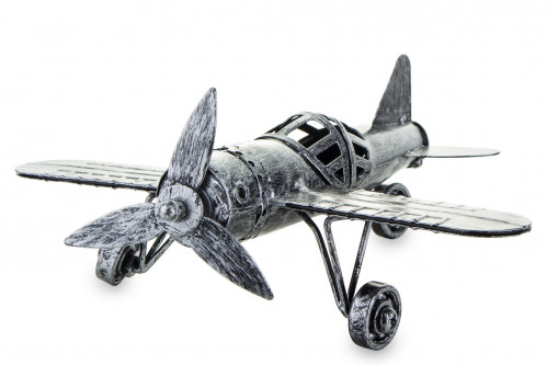 Kovový model letadlo