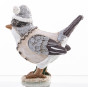 náhled Figurka zimní ptáček s vestou GD DESIGN