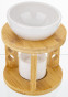 náhled Aromalampa dřevěná s keramikou GD DESIGN