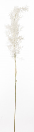 detail Dekorační větvička umělé bílé trávy GD DESIGN