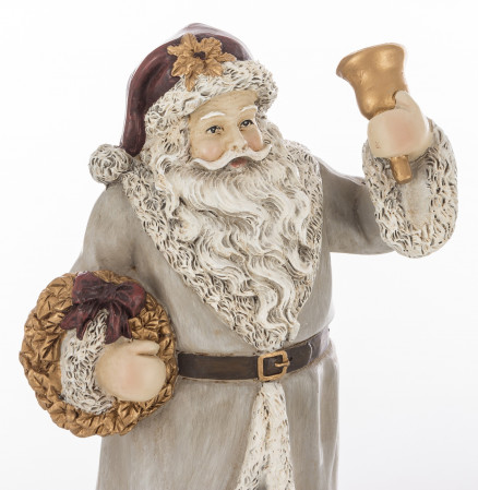 detail Vánoční figurka Mikuláš se zvonečkem GD DESIGN