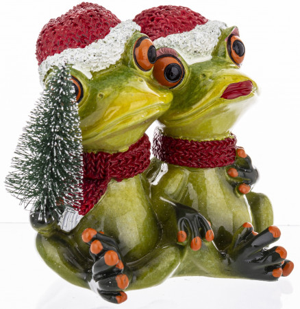 detail Vánoční žáby se stromečkem GD DESIGN