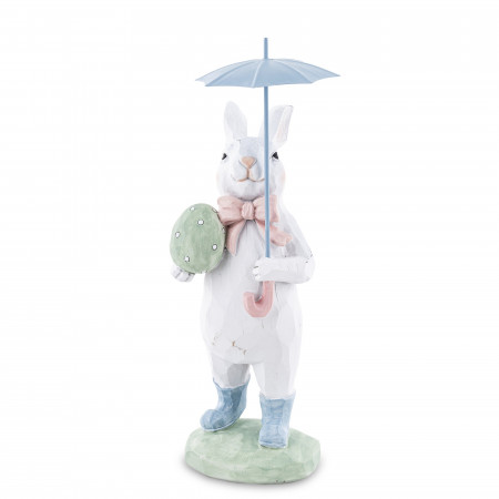 detail Figurka zajíčka s deštníkem GD DESIGN