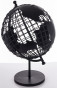náhled Globus kov černý 47 cm GD DESIGN
