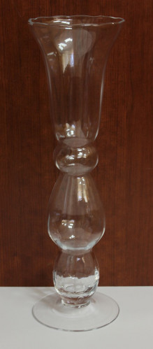 Skleněná tvarovaná váza
