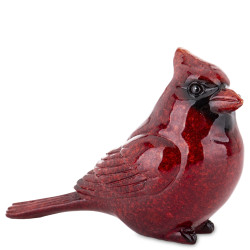 Dekorační figurka ptáček červený